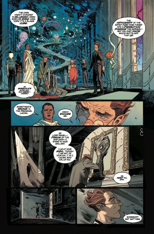 Algo comienza a desmoronarse en el primer número de 'The Sandman Universe' 6 Sandman Universe 5