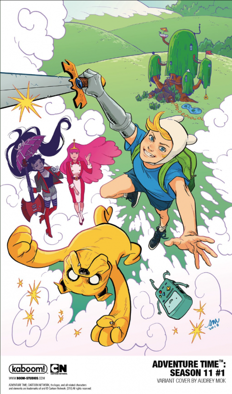 Adventure Time Season 11 covers