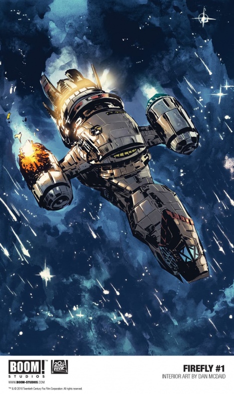 'Firefly' #1 nos muestra a la tripulación de Serenity en un adelanto 2 'Firefly'#1 Page 1