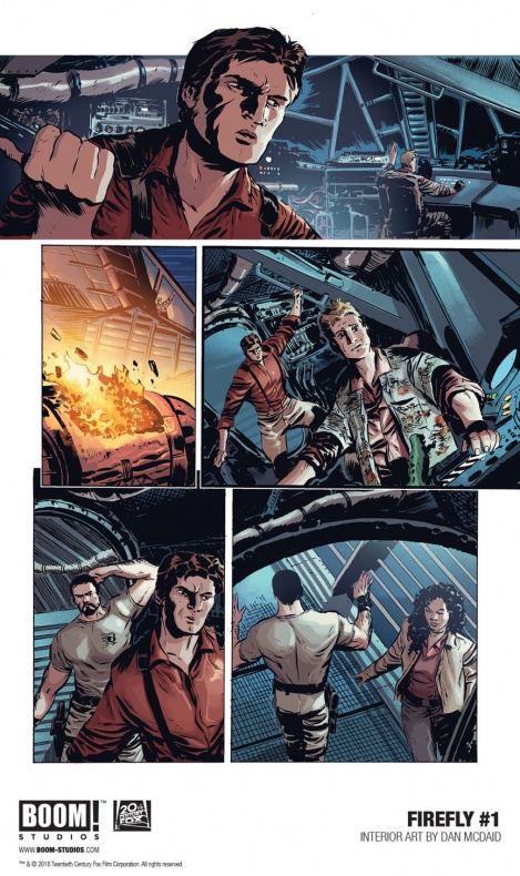 'Firefly' #1 nos muestra a la tripulación de Serenity en un adelanto 3 'Firefly'#1 Page 2
