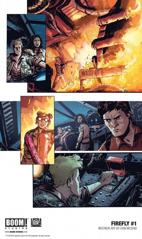 'Firefly' #1 nos muestra a la tripulación de Serenity en un adelanto 4 'Firefly'#1 Page 3
