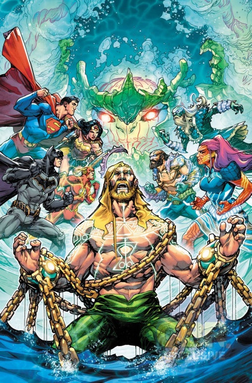 'Justice League: Drowned Earth' el próximo evento importante del grupo 3 Aquaman, James Tynion IV, Liga de la Justicia, Scott Snyder