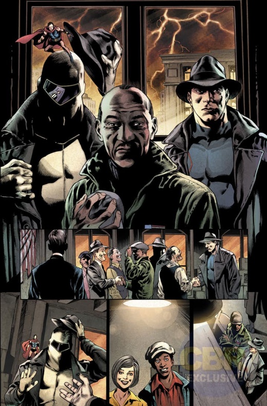 DC Comics nos traerá una serie limitada de los Combatientes de la Libertad 5 Combatientes de la Libertad, DC Comics, Eddy Barrows, Freedom Fighters, Robert Venditti