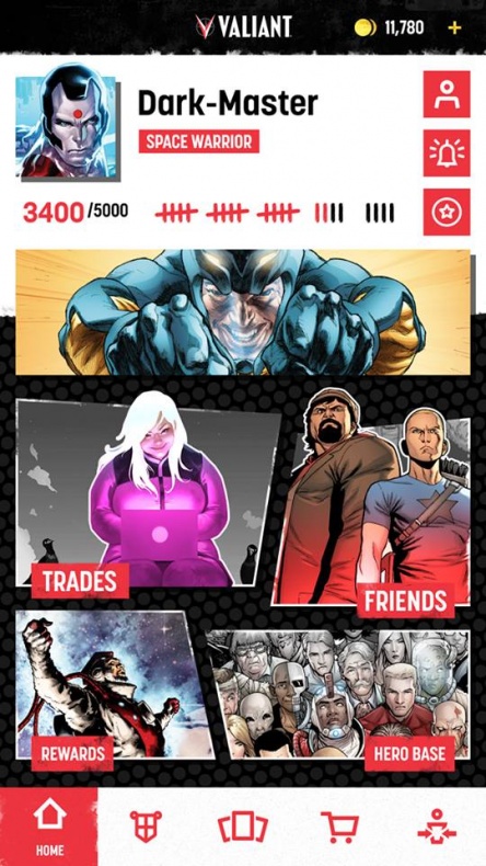 VirtTrade nos traerá un videojuego de cartas sobre Valiant