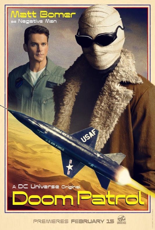 DC Universe nos presenta a los miembros de Doom Patrol 3 DC Universe, Doom Patrol
