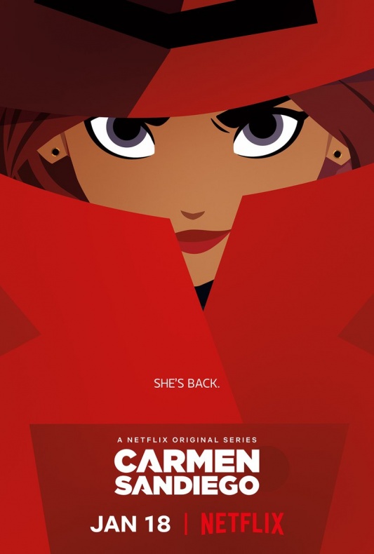 Reveladas primeras imágenes y datos sobre la serie de Carmen Sandiego que prepara Netflix 4 Carmen Sandiego, Gina Rodriguez, Netflix