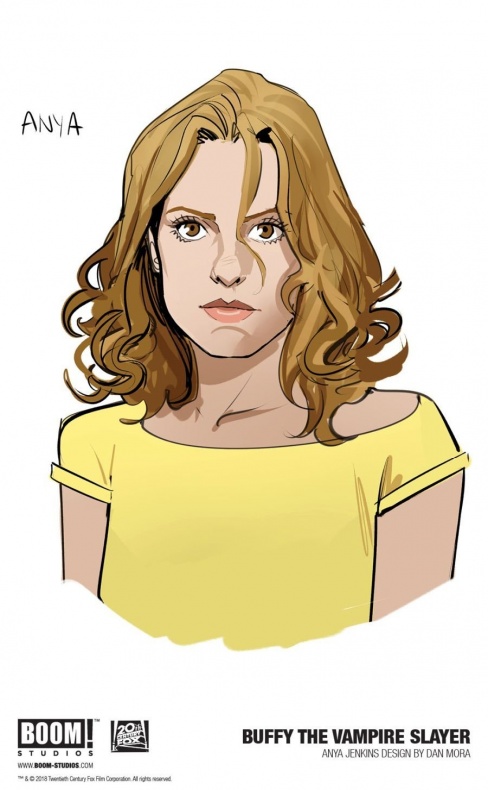 Revelados los diseños de los personajes de la nueva serie de cómics de Buffy cazavampiros 7 BOOM! Comics, Buffy Cazavampiros, Joss Whedon