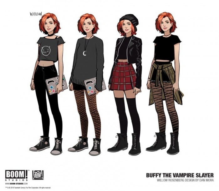 Revelados los diseños de los personajes de la nueva serie de cómics de Buffy cazavampiros 3 BOOM! Comics, Buffy Cazavampiros, Joss Whedon