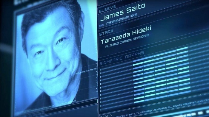 Altered Carbon temporada 2 - James Saito - Tanaseda Hideki