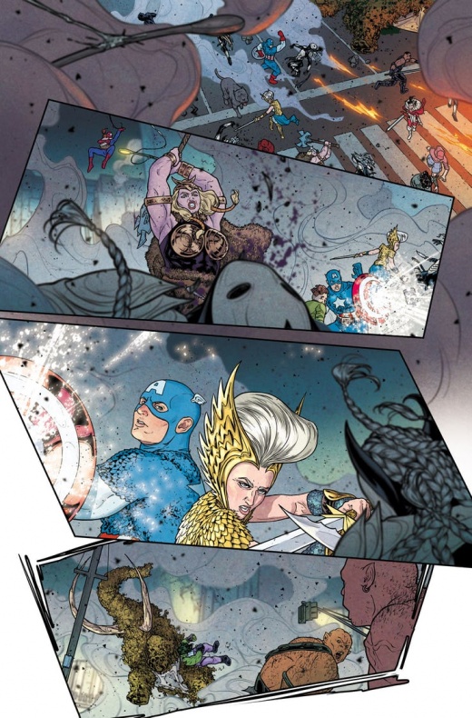 Jason Aaron, Marvel, Rusell Dauterman, The War of the Realms, Thor