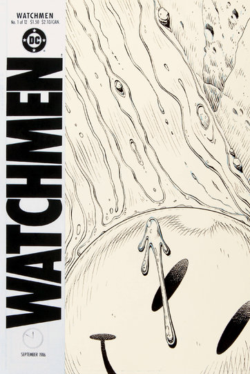 portada original, subasta, Watchmen