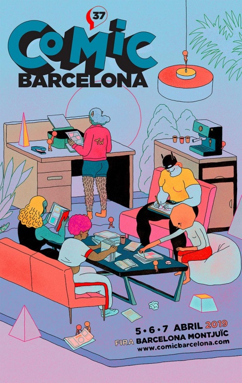 El Salón del cómic de Barcelona se renueva por completo 3 comic-bcn-cartel