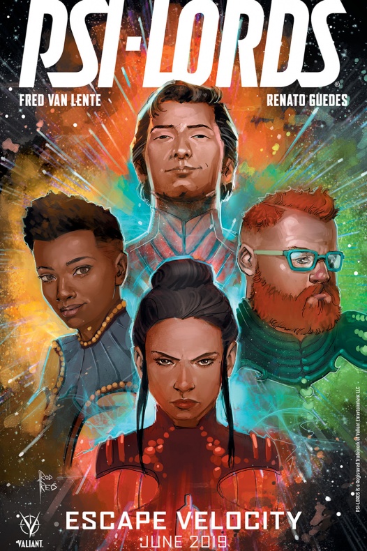 Valiant Entertaiment recupera uno de sus cómics clásicos 25 años después 2 Psi-Lords 2019