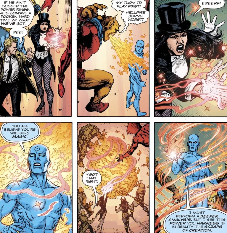 Doctor Manhattan revela qué es la magia del universo DC 2 DC, Doctor Manhattan, Doomsday Clock