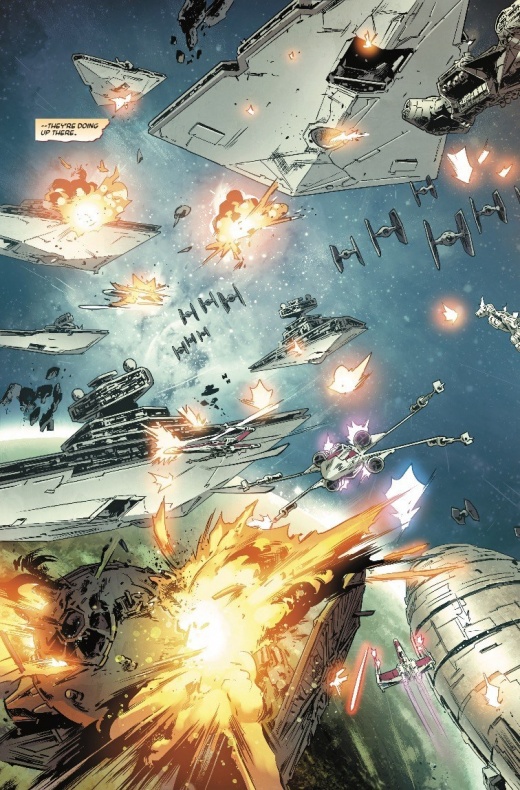 Se dejan ver las primeras páginas de la nueva serie de Darth Vader