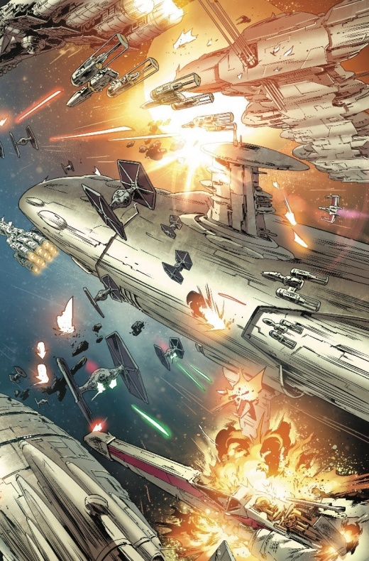 Se dejan ver las primeras páginas de la nueva serie de Darth Vader