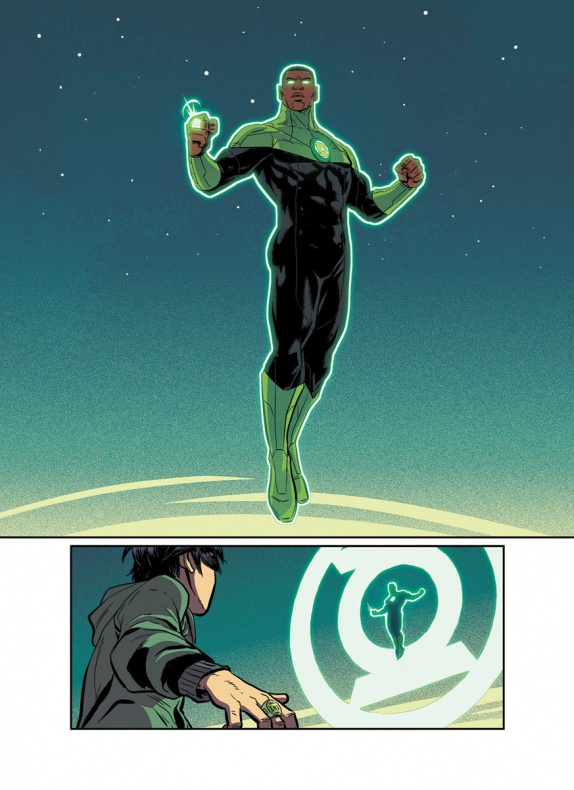 Llega el primer vistazo al cómic del nuevo Green Lantern