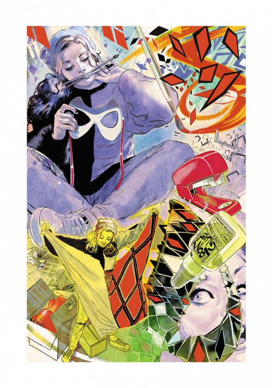 Harley Quinn: Breaking Glass deja ver sus primeras páginas
