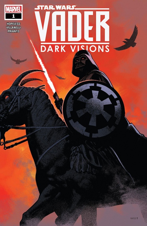 Se dejan ver las primeras páginas de la nueva serie de Darth Vader