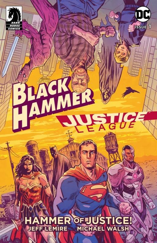 Se anuncia un crossover de La Liga de la Justicia y Black Hammer 2 Black Hammer, Dark Horse, DC, La liga de la justicia