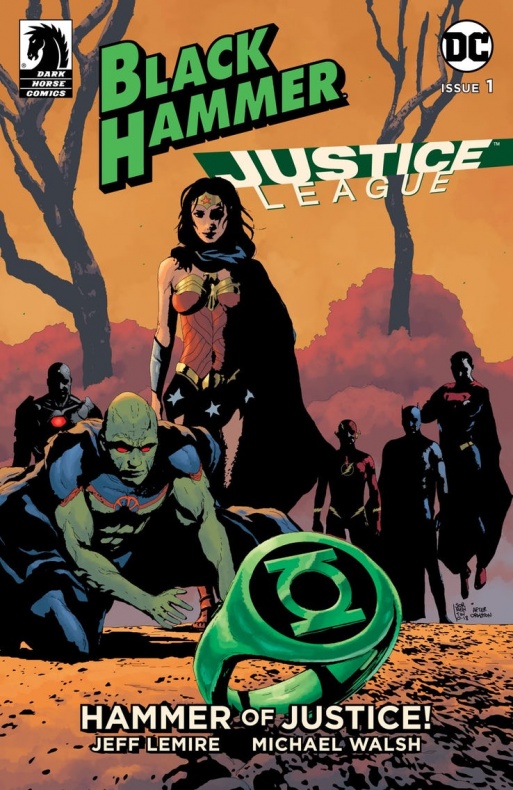 Se anuncia un crossover de La Liga de la Justicia y Black Hammer 3 Black Hammer, Dark Horse, DC, La liga de la justicia