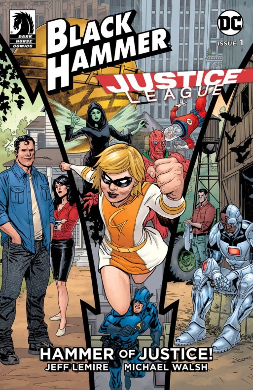 Se anuncia un crossover de La Liga de la Justicia y Black Hammer 5 Black Hammer, Dark Horse, DC, La liga de la justicia