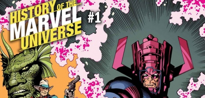 El viaje por el tiempo en Marvel comienza en History of the Marvel Universe #1 1 HistoryMarvel destacada