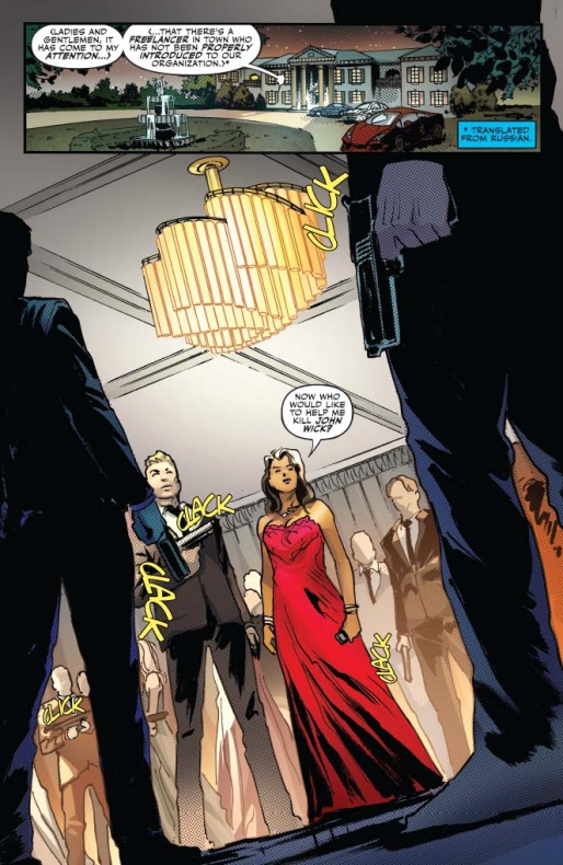 El primer volumen de John Wick llega a las tiendas ofreciendo su primer número gratuito 26 Dynamite entertainment, John Wick