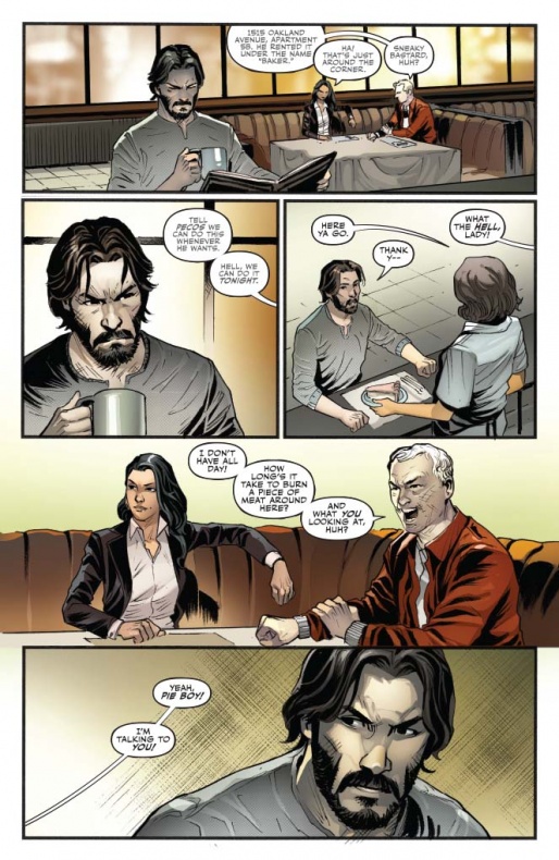 El primer volumen de John Wick llega a las tiendas ofreciendo su primer número gratuito 4 Dynamite entertainment, John Wick