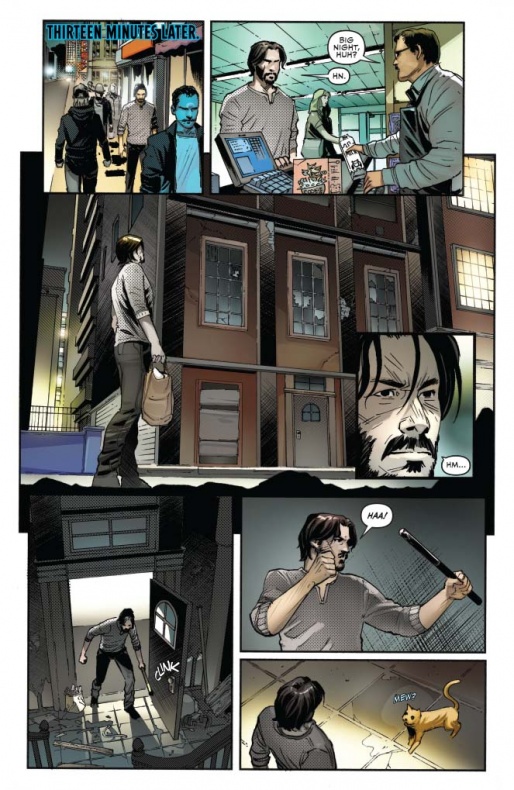 El primer volumen de John Wick llega a las tiendas ofreciendo su primer número gratuito 6 Dynamite entertainment, John Wick
