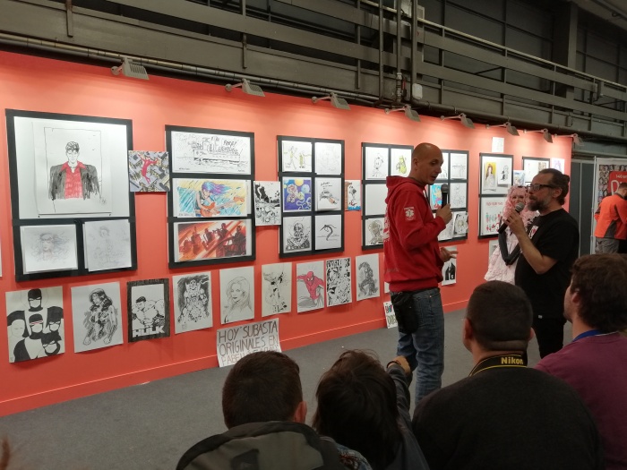 37 Comic Barcelona Ficomic dibujos por sonrisas subasta