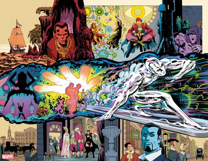 El viaje por el tiempo en Marvel comienza en History of the Marvel Universe #1 2 Álvaro López, History of the Marvel Universe, Javier Rodriguez, Mark Waid, Marvel