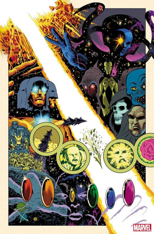 El viaje por el tiempo en Marvel comienza en History of the Marvel Universe #1 4 Álvaro López, History of the Marvel Universe, Javier Rodriguez, Mark Waid, Marvel