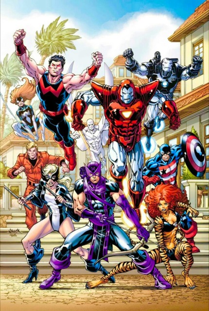 Bob Hall, Mark Gruenwald, Nuevos Vengadores, Roger Stern, Vengadores Costa Oeste, West Coast Avengers