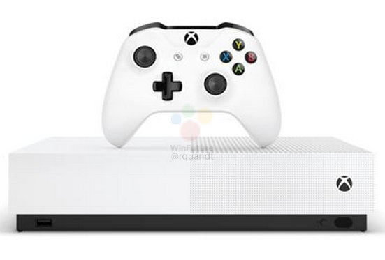 Filtradas imágenes de la nueva Xbox One S All-Digital