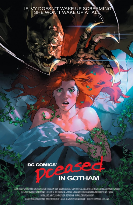 DC Comics homenajea a las películas de terror en su serie DCeased