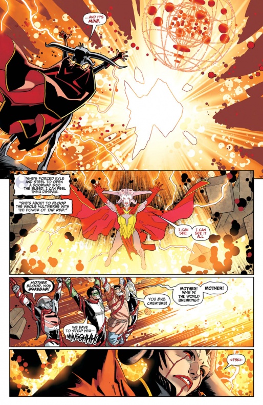 Mother Blood revelará detalles importantes en el próximo número de Titans