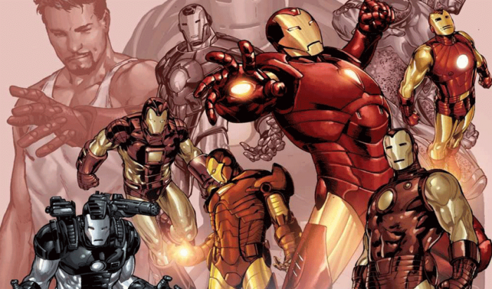 Iron Man adquiere nuevo traje en el próximo número de su serie 4 Armaduras Tony Stark