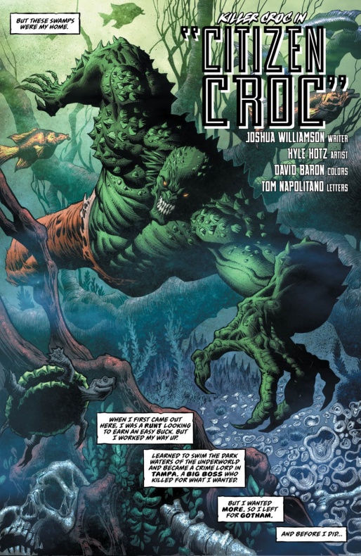 Killer Croc tendrá su momento en el especial Dog Days of Summer 5 DC Comics, Dog Days of Summer, Killer Croc