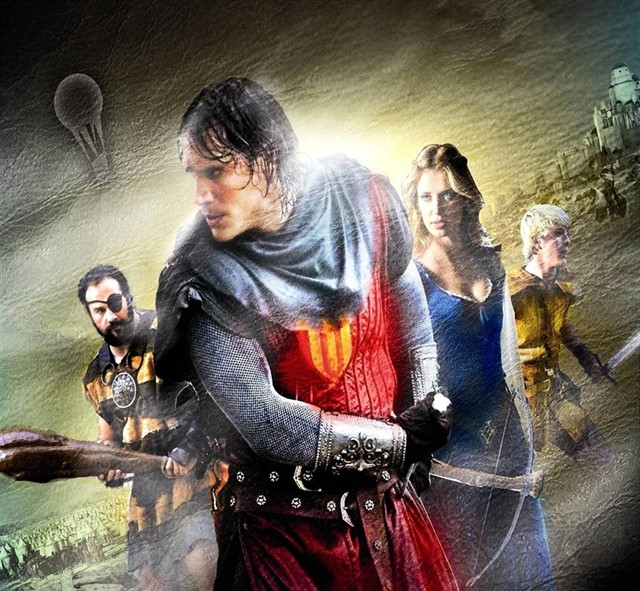 Antonio Hernández, Capitán Trueno, Crispín, El Capitán Trueno y el Santo Grial, Goliath, Sergio Peris-Mencheta, Sigrid