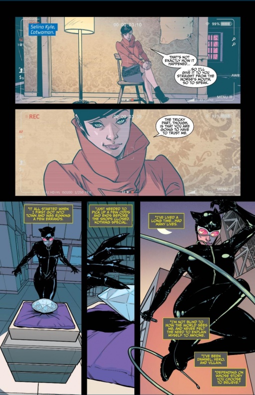 El primer vistazo al próximo anual de Catwoman