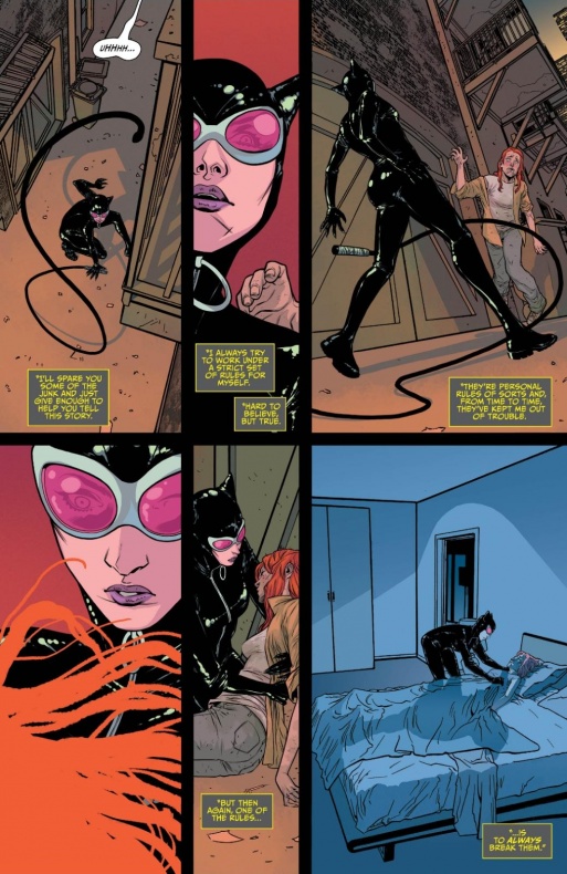 El primer vistazo al próximo anual de Catwoman