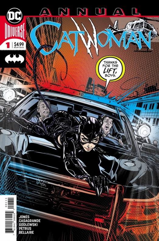 El primer vistazo al próximo anual de Catwoman