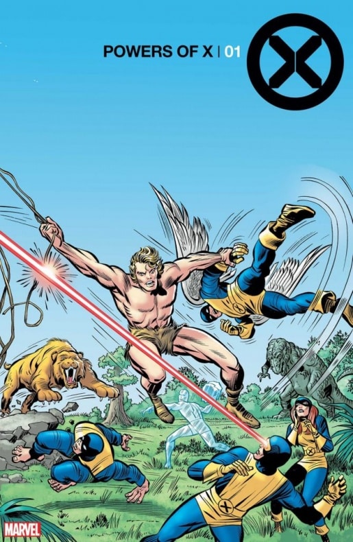 Las portadas alternativas de House of X y Powers of X dan un repaso a la historia de los X-Men