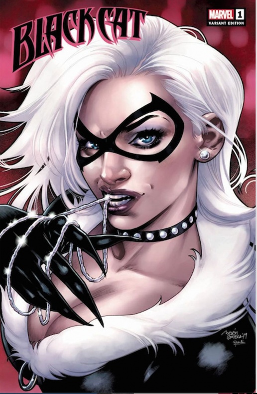 Avalancha de portadas alternativas para Black Cat #1
