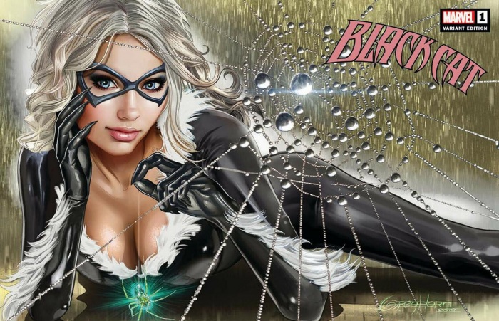 Avalancha de portadas alternativas para Black Cat #1