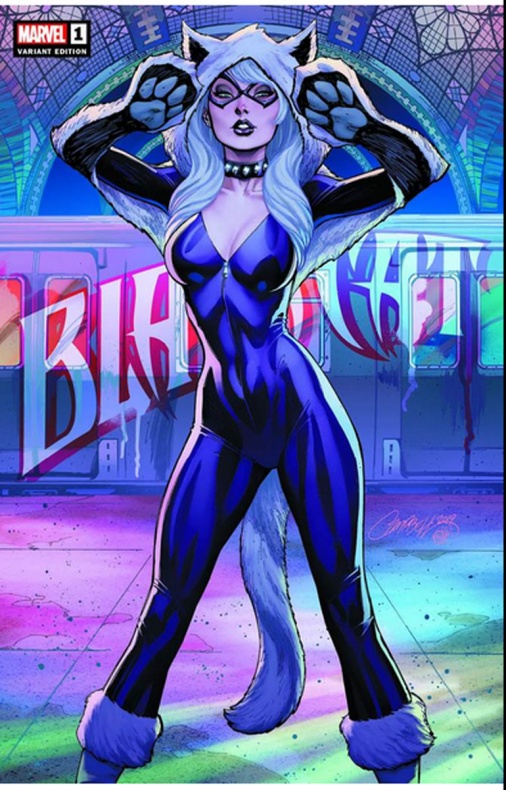 Avalancha de portadas alternativas para Black Cat #1