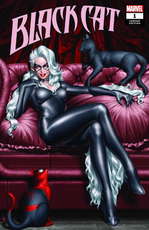 Avalancha de portadas alternativas para Black Cat #1