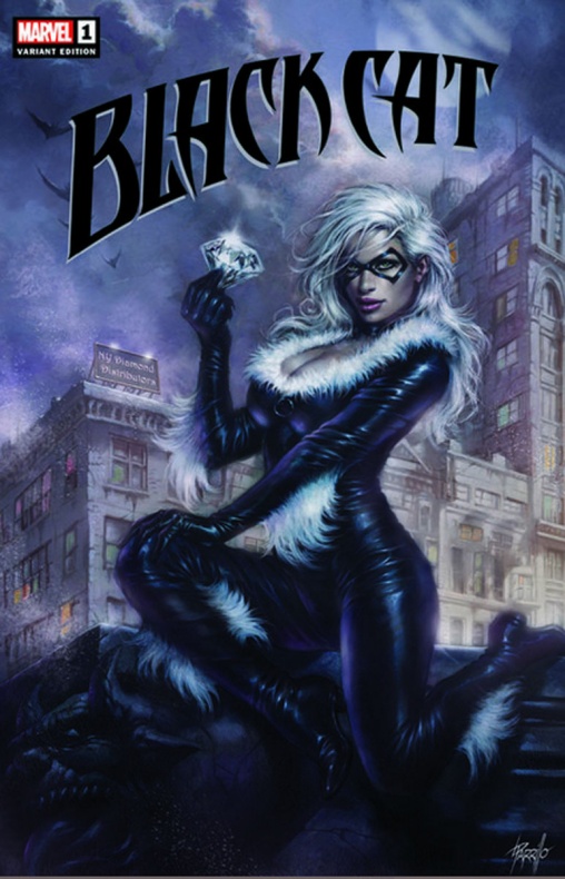 Avalancha de portadas alternativas para Black Cat #1