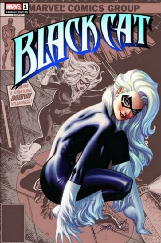 Avalancha de portadas alternativas para Black Cat #1